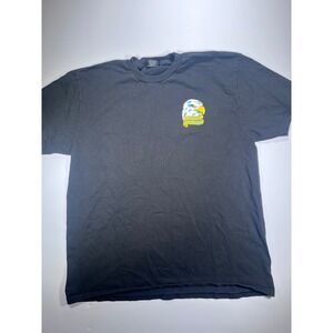 Loser Machine Graphic T-Shirt Mens XL Black Eagle Engine In Chains We Trust